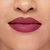 Refil Batom Semi Matte Rosa Autêntico Glam Amulips 3,4g na internet