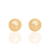 Brinco folheado a ouro bola - 526031 - comprar online
