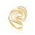 Anel folheado a ouro - 511057