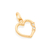 Pingente rommanel folheado a ouro - 541565