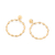 Maxi brinco folheado a ouro 18k - tam.único 527066 - comprar online