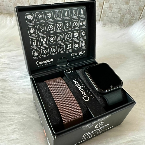 Relogio Champion Smart Watch 033 Inteligente Prova D´agua