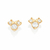 Brinco minnie folheado a ouro com zircônias - tam.único 527228 - comprar online