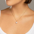 Pingente solitário folheado a ouro 18k com zircônia - tam.único 541662 - Leila Rommanel - Loja Online 