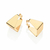 Brinco argola quadrado banhado a ouro 18k - tam.único 527274 - comprar online
