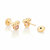 BRINCO MINNIE BABY BANHADO A OURO 18K COM ZIRCÔNIAS - TAM.ÚNICO 527350 - comprar online