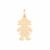 Pingente folheado a ouro menina - 540176