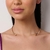 Choker folheada a ouro com zircônias - tam.13 532408 na internet
