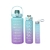 Imagem do Kit 3 Garrafas De Água Squeeze 2000ml + 900ml + 300ml