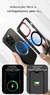 Luxo Clear HD Phone Case para iPhone, Magsafe Carregamento Sem Fio, Capa de Arma na internet