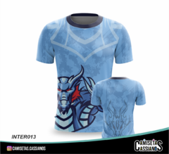 Camiseta Interclasse - INTER013 - DRAGÃO DUAS CABEÇAS - comprar online
