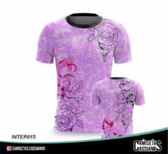 Camiseta Interclasse - INTER015 - COBRA COM FLORAL - comprar online