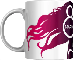 DM15- Caneca Porcelana Dia Internacional das Mulheres / Dia Mundial da Mulher na internet