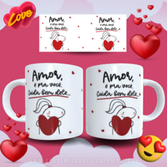 NAN33- Caneca / Flork / Dia dos Namorados / Crush / Noivo / Casados / Eu te Amo - comprar online