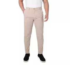 Calça de Sarja Slim Areia - comprar online