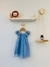VESTIDO TULE ESTRELA BRILHO AZUL