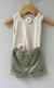 CONJUNTO LION VERDE/BRANCO