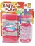Kit Joelheira e Meia Antiderrapante Baby Play – Tamanho 18 ao 21 – Para bebês de 8 a 12m – Corujinha
