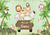 Kit Exclusivo 52 Itens - Tema Safari - comprar online