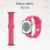 Pulseira silicone rosa