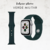 Pulseira silicone verde militar