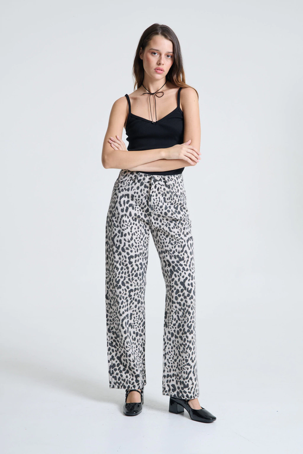 JEAN STRAIGHT JAZ PRINT
