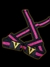 Strap V Rosa na internet