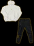 Conjunto Moleton V Branco Calça V Preta ''Money Factory''