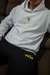 Moletom V "Welcome To Vetelandz" Branco - loja online