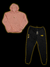Conjunto Moleton V Rosa Calça Vete Preta ''Money Factory''