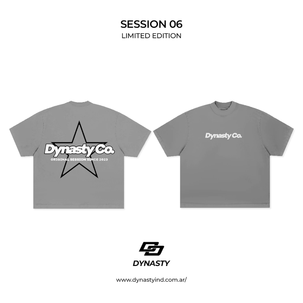 Remera boxy Star