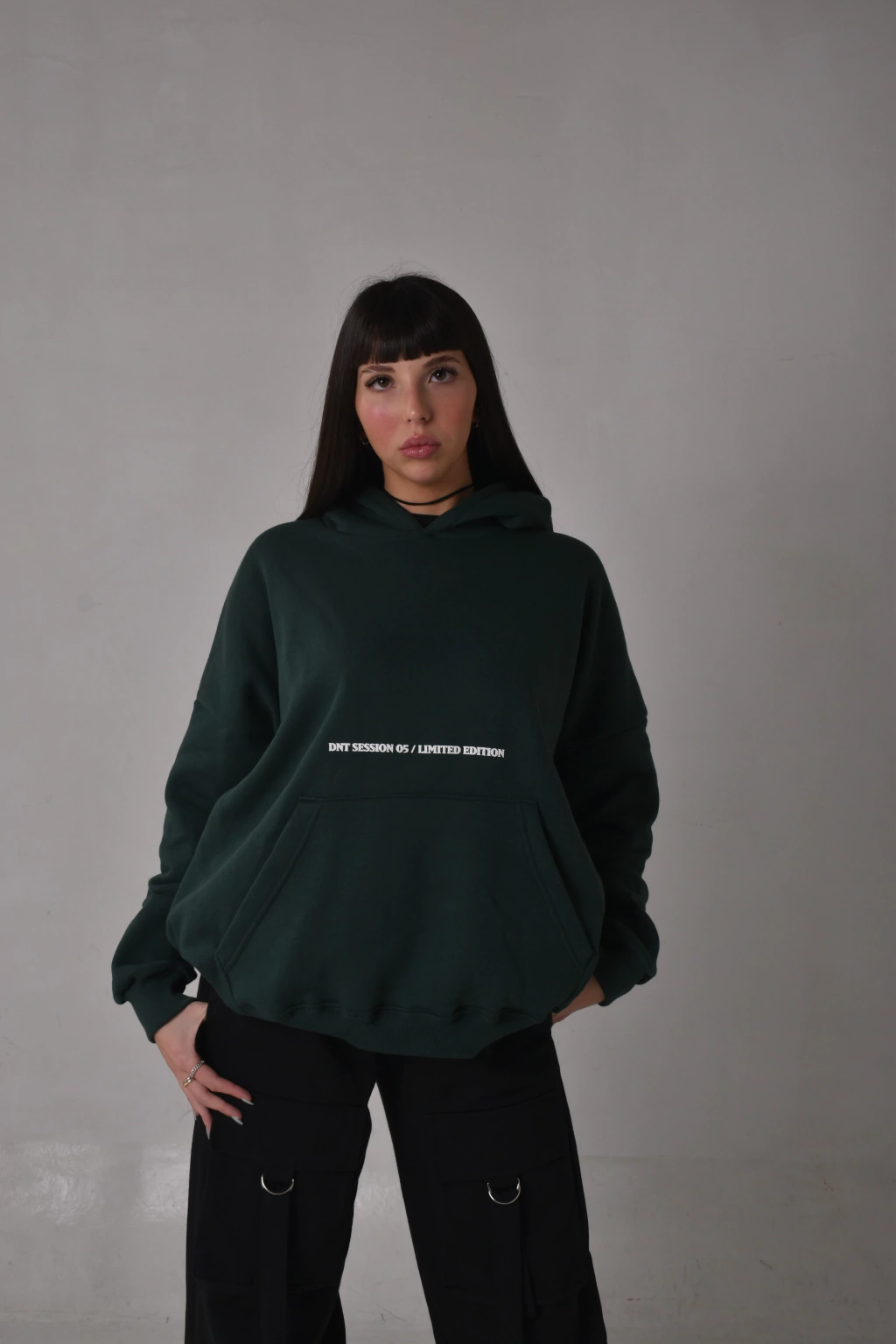 Hoodie Linear Luxe