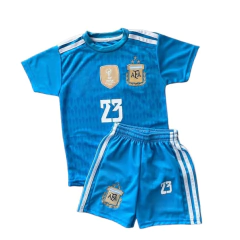 SHORT ARQUERO SELECCION ARGENTINA INFANTIL - Cuartodemil Indumentaria