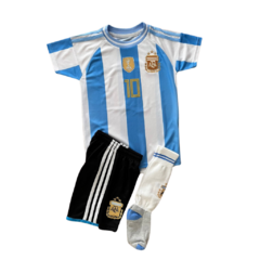 CAMISETA TITULAR 2024 SELECCION ARGENTINA INFANTIL - Cuartodemil Indumentaria