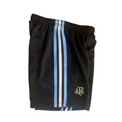 SHORT RETRO SELECCION ARGENTINA INFANTIL (Negro) en internet