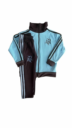 CONJUNTO SELECCION ARGENTINA RETRO (CELESTE) - comprar online