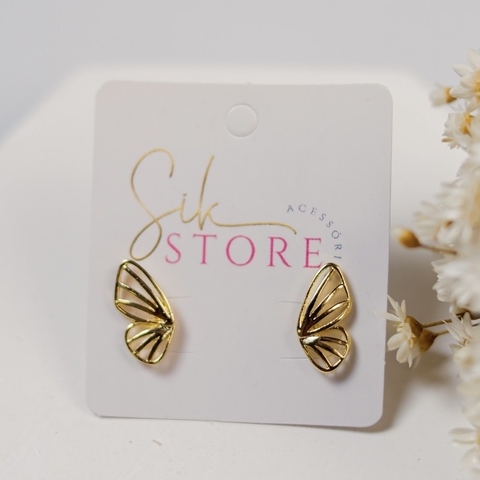 Brinco Asa de Borboleta Vazada - comprar online