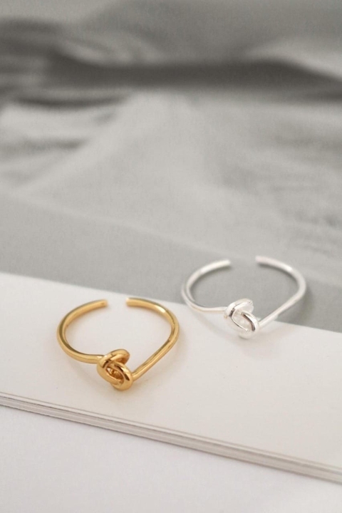 Anel Nó Dourado - comprar online