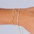 Pulseira Zircônias Regulável na internet