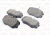 PASTILHA FREIO DIANTEIRO RCPT02170 - RCPT02170