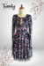 Vestido Corto Negro Terciopelo