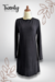 Vestido Negro Ligero Curly