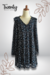 Vestido Corto Negro Relajado