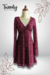 Vestido Corto Vino Campana