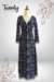 Vestido Midi Negro Nudo