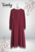 Vestido Midi Vino Botones en internet
