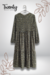 Vestido Midi Verde Estampado - comprar en línea