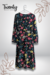 Vestido Midi Negro Botones en internet