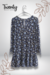 Vestido Corto Azul Recto en internet