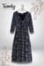 Vestido Midi Negro Nudo - comprar en línea